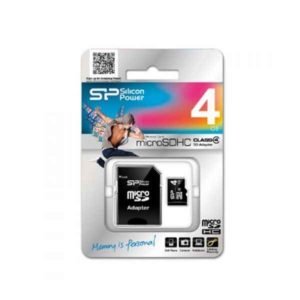 SILICON POWER MICRO SDHC 4GB